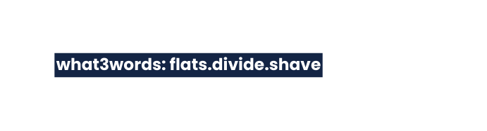what3words flats divide shave