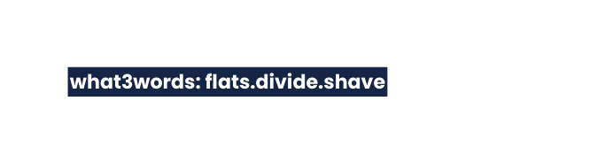 what3words flats divide shave